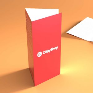 C-Fold leaflets (A4 to 99mm x 210mm)