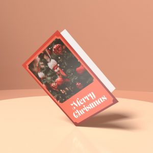 A6 Christmas Card (105mm x 148.5mm)