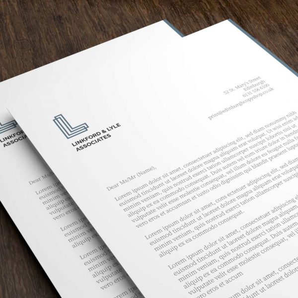 100gsm A4 Letterheads