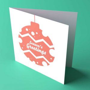 Square Christmas Card (150mm x 150mm)